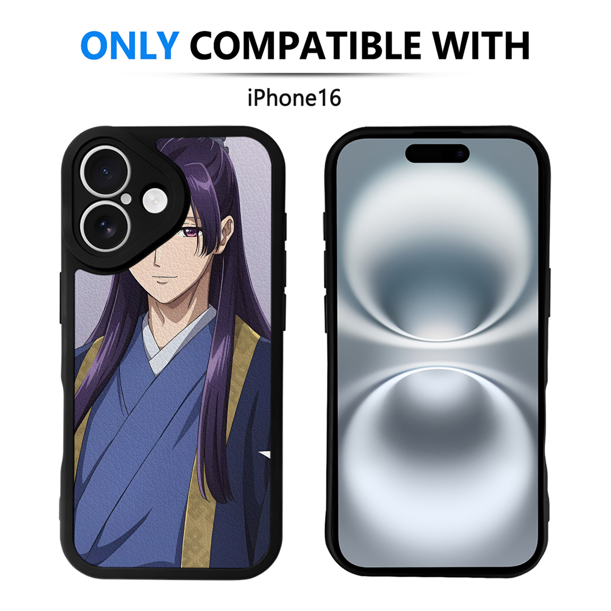 薬屋のひとりごと The Apothecary Diaries 【iPhone 16シリーズ対応】シリコンスマホケース（レザー調） 材質：シリコン
